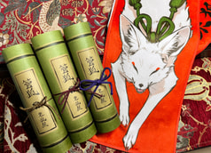 管狐 マフラータオル