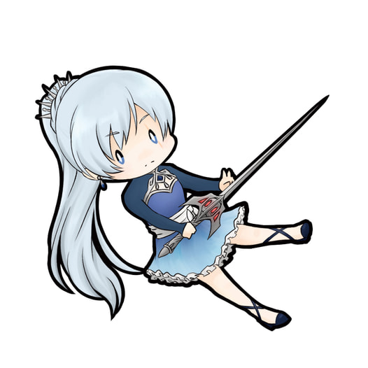 Weiss Schnee アクリルキーホルダー