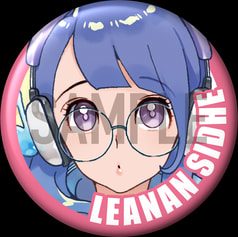 東京放課後サモナーズ 「リャナンシー」キャラクター缶バッジ