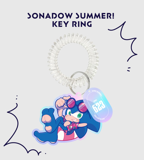 SONADOW SUMMER！ KEY RING ソニック
