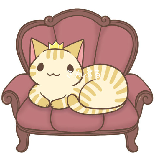 キーホルダー（ねこソファ）