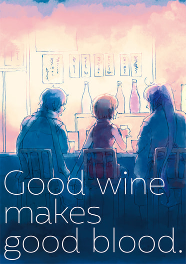 Good wine makes good blood.