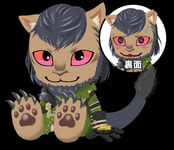 ボズヤンロスガルゆらゆらしっぽアクリルキーホルダー[セロウシュ]