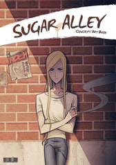 Sugar Alley Concept Art Book