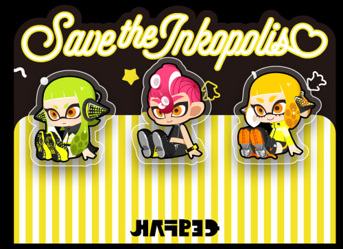 ヒーローズアクリルクリップ