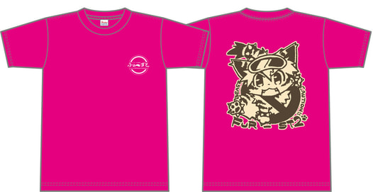 ふぁーすと２オリジナルTシャツ（ホットピンク）