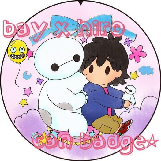 ベイヒロ仲良し缶バッチ