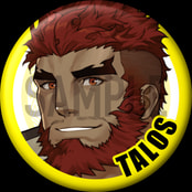 東京放課後サモナーズ 「タロス」キャラクター缶バッジ