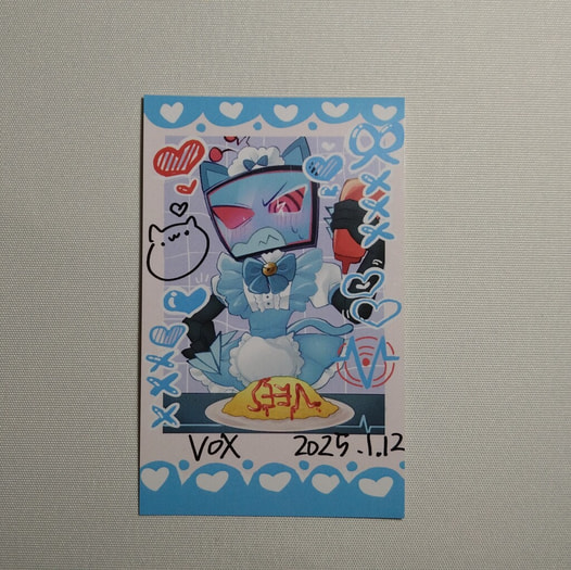 VOXチェキ風カード