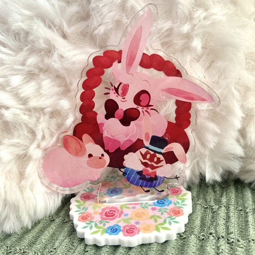 イースターラビッツアクスタ