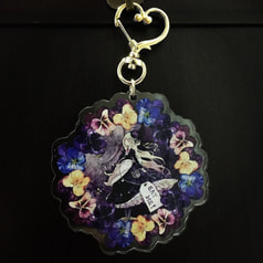 Alice Acrylic Keyring