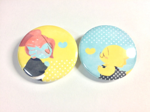 Alphyne缶バッジセット