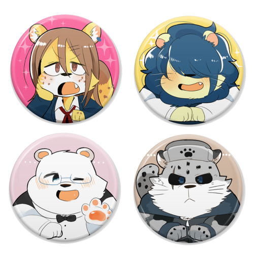 缶バッジ４種セットB