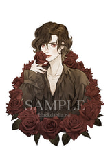 ポストカード【Roses Are Red】