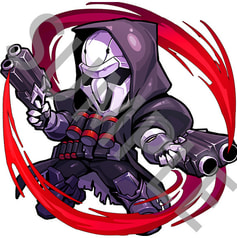 【OVERWATCH】リーパー【アクリルキーホルダー】