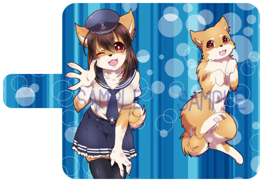iphone5ケース（柴犬姉さん）