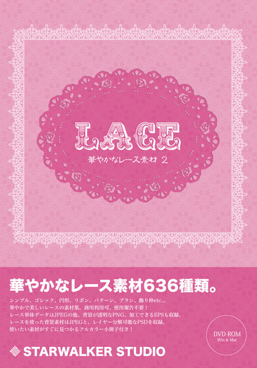 華やかなレース素材2