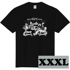 ALLI"GUY"TORS T-shirts (黒 - XXXLサイズ)