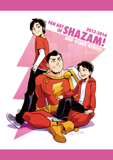 2013-2014 FAN ART OF SHAZAM! and The Other Heroes