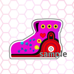 イメージ靴アクリルキーホルダー（SQ)