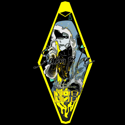 【Dope】モーテルキー風アクリルキーホルダー