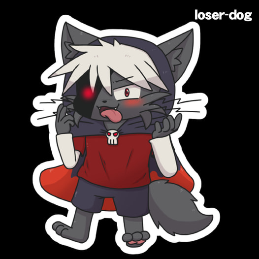 loser-dogステッカー
