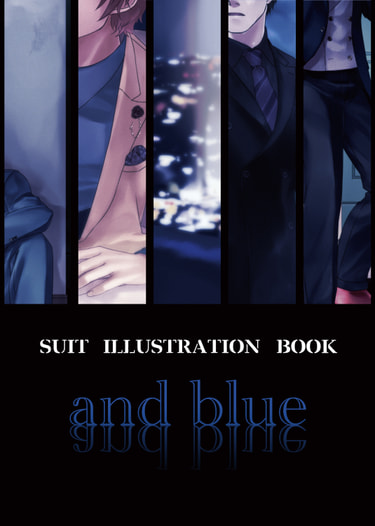 and blue