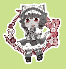 オリキャラアクリルキーホルダー