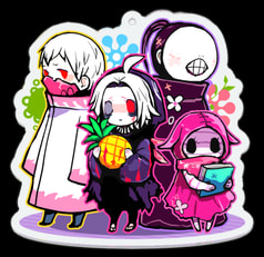 アクリルキーホルダー(三幹部ズ＋滝澤くん)