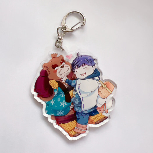 ハル＆門十郎アクリルキーホルダー