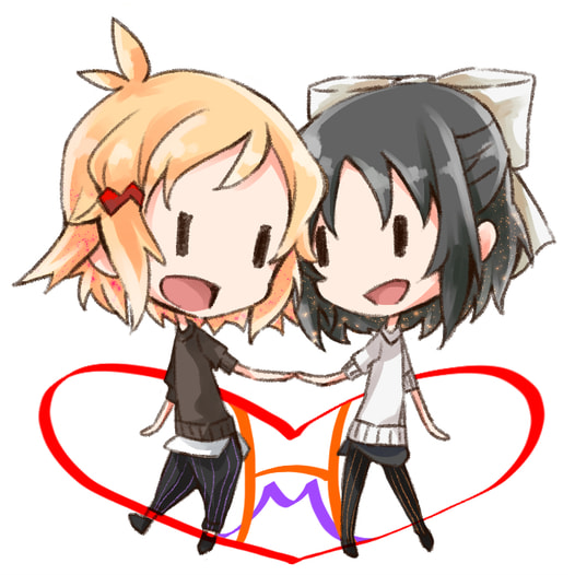 ひびみくアクリルチャーム