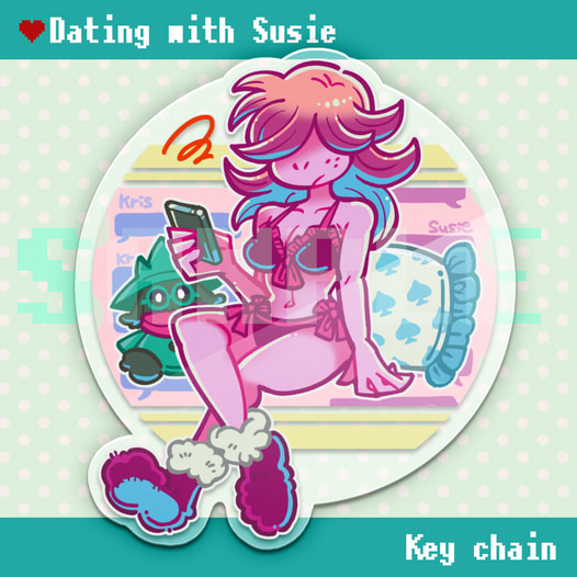 Dathing with Susie　アクリルキーホルダー