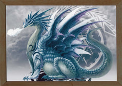 阿吽のドラゴン【吽】枠入りポスター