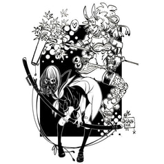 キャバレーロック　ティーシャツ（Lサイズ）