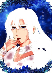 白夜の月
