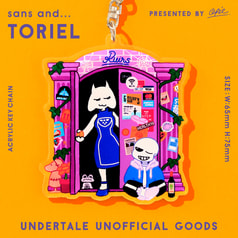 sans and...TORIEL アクリルキーホルダー