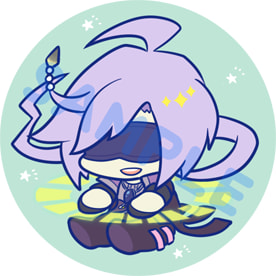 ベラ缶バッジ