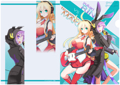 【価格改定版】ゆかマキクリアファイル