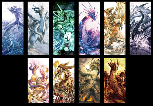 ドラゴンしおり10本セット