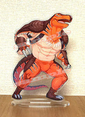 ダイナソー・アクリルスタンド（Dinosaurs Acrylic stand）