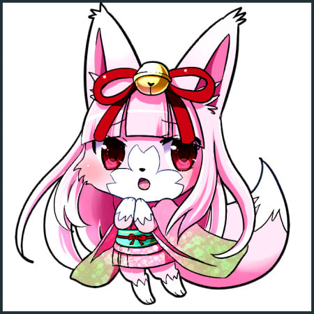 アクリル製チャームけもっ娘これくしょん　桜狐