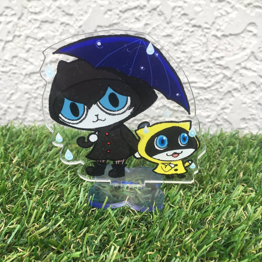猫ペルソナ5アクリルスタンド