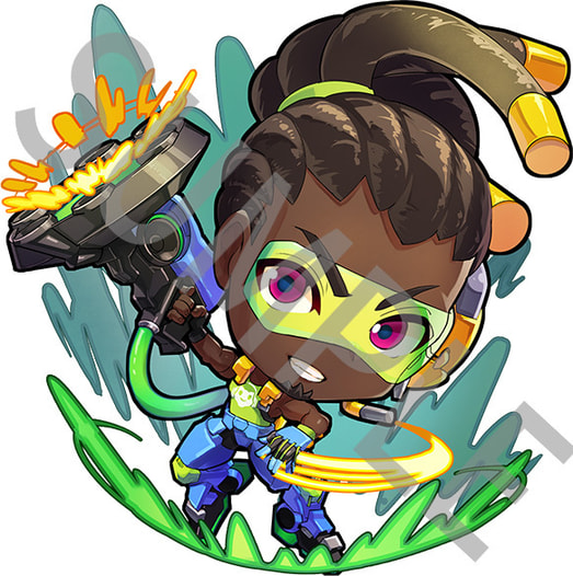 【OVERWATCH】ルシオ【アクリルキーホルダー】
