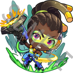 【OVERWATCH】ルシオ【アクリルキーホルダー】
