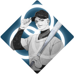 The Batter アクリルキーホルダー