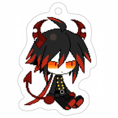 イヴリス　アクリルストラップ