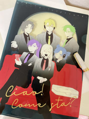 スーツメカクシ団クリアファイル