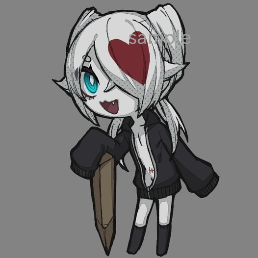 御血愛　アクリルキーホルダー