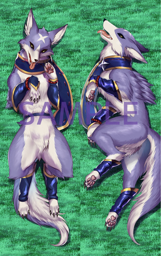 抱き枕カバー　　ガルク　2wayトリコット