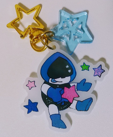 星空アクリルキーホルダー　ランサー